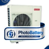 Goodman GXV6SS4210 GXV6S Series 42000 btu/hr 3.5 Tons 16.2 SEER2 R-32 Inverter Driven Air Conditioner Condenser SKU GOOGXV6SS4210