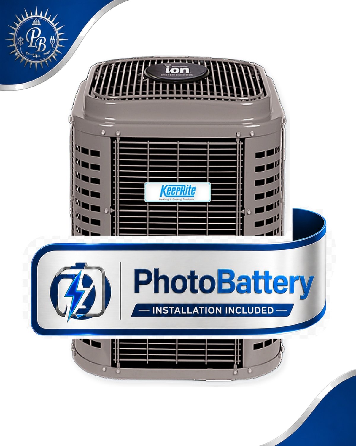 KeepRite CVA924GKA CVA9 ProComfort Deluxe 19 Air Conditioner with SmartSense 2 Tons 1