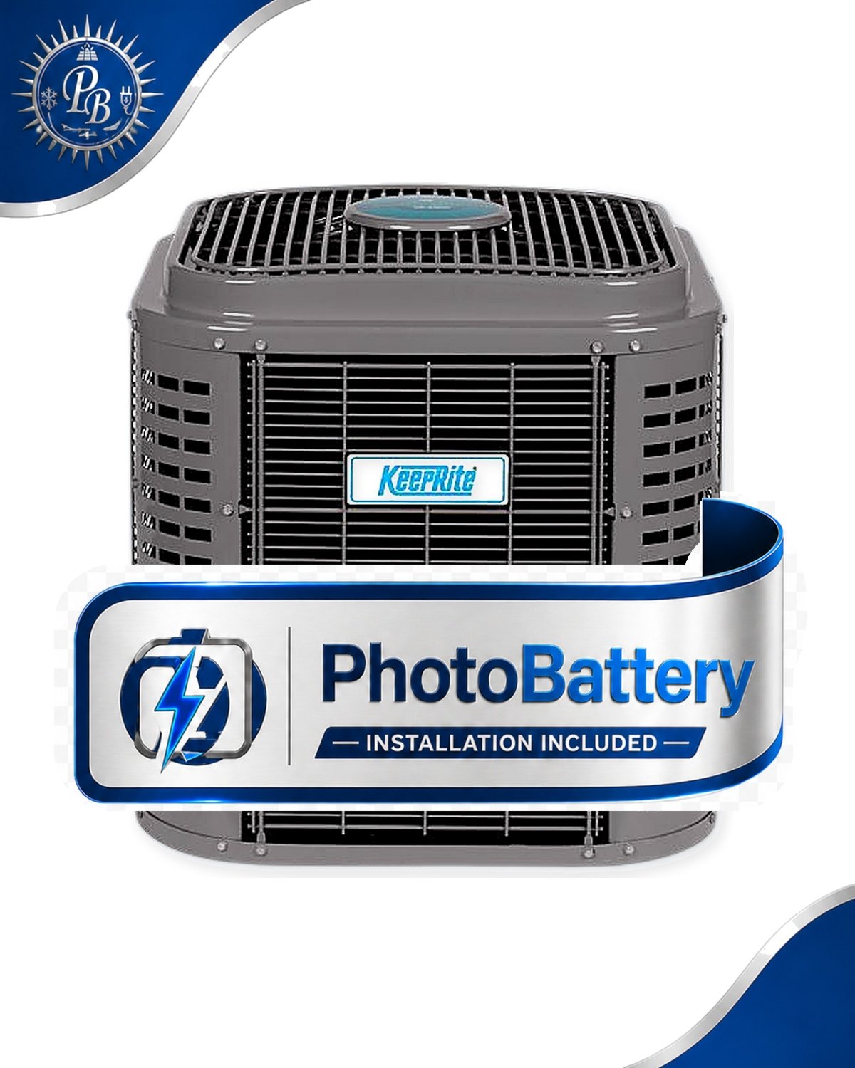 KeepRite CVA948GKA CVA9 ProComfort Deluxe 19 Air Conditioner with SmartSense 4 Tons 1