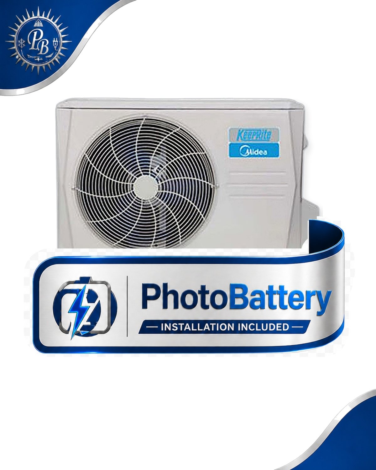 KeepRite DLCERAA12AAK Outdoor Unit Single Zone Cooling Only Ductless System 12000BTU 230V 16 SEER