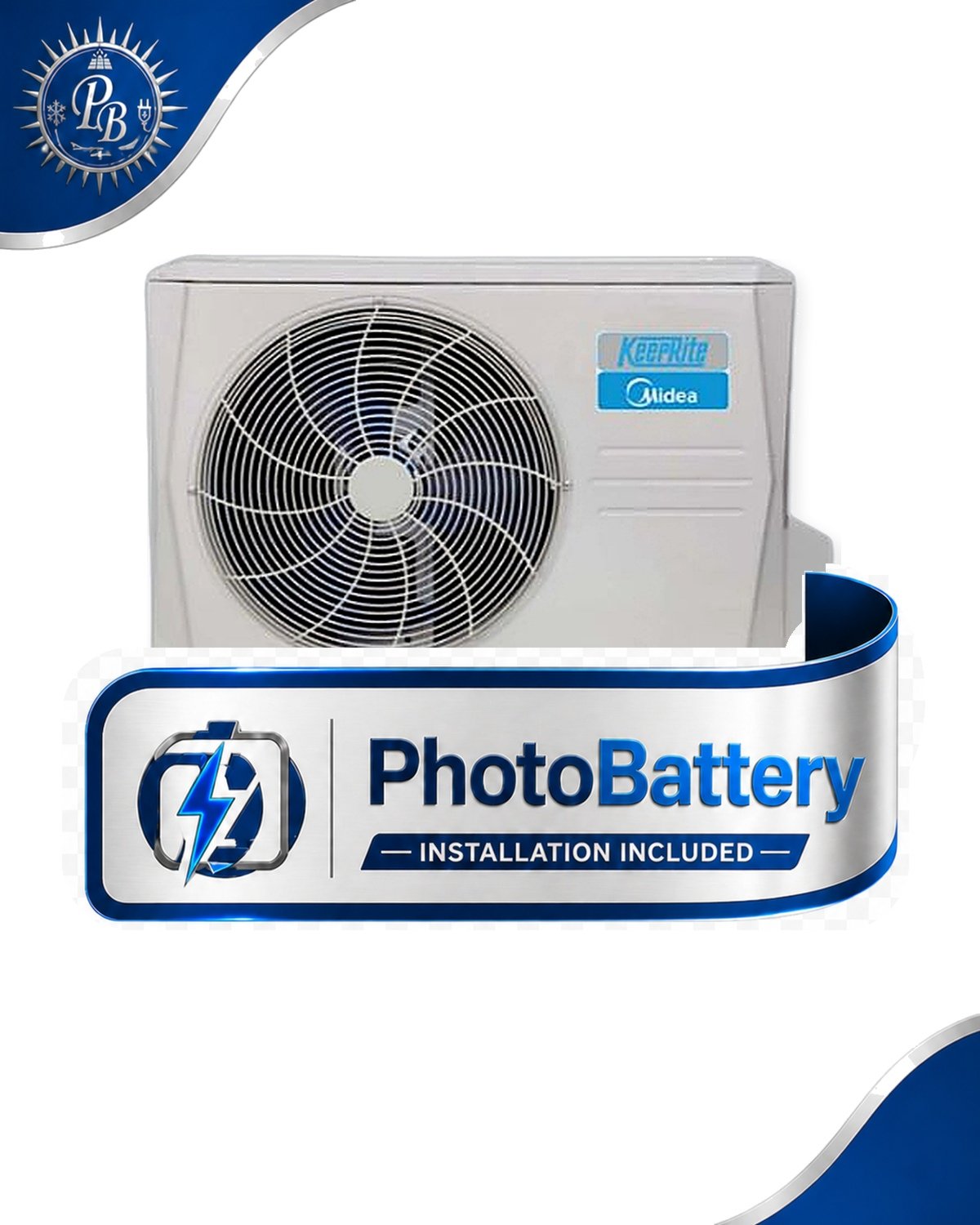 International Comfort Products DLCERBH12AAK Standard Series 1 Ton 12000 btu/hr Single Zone Outdoor Mini-Split Heat Pump, 208/230V
