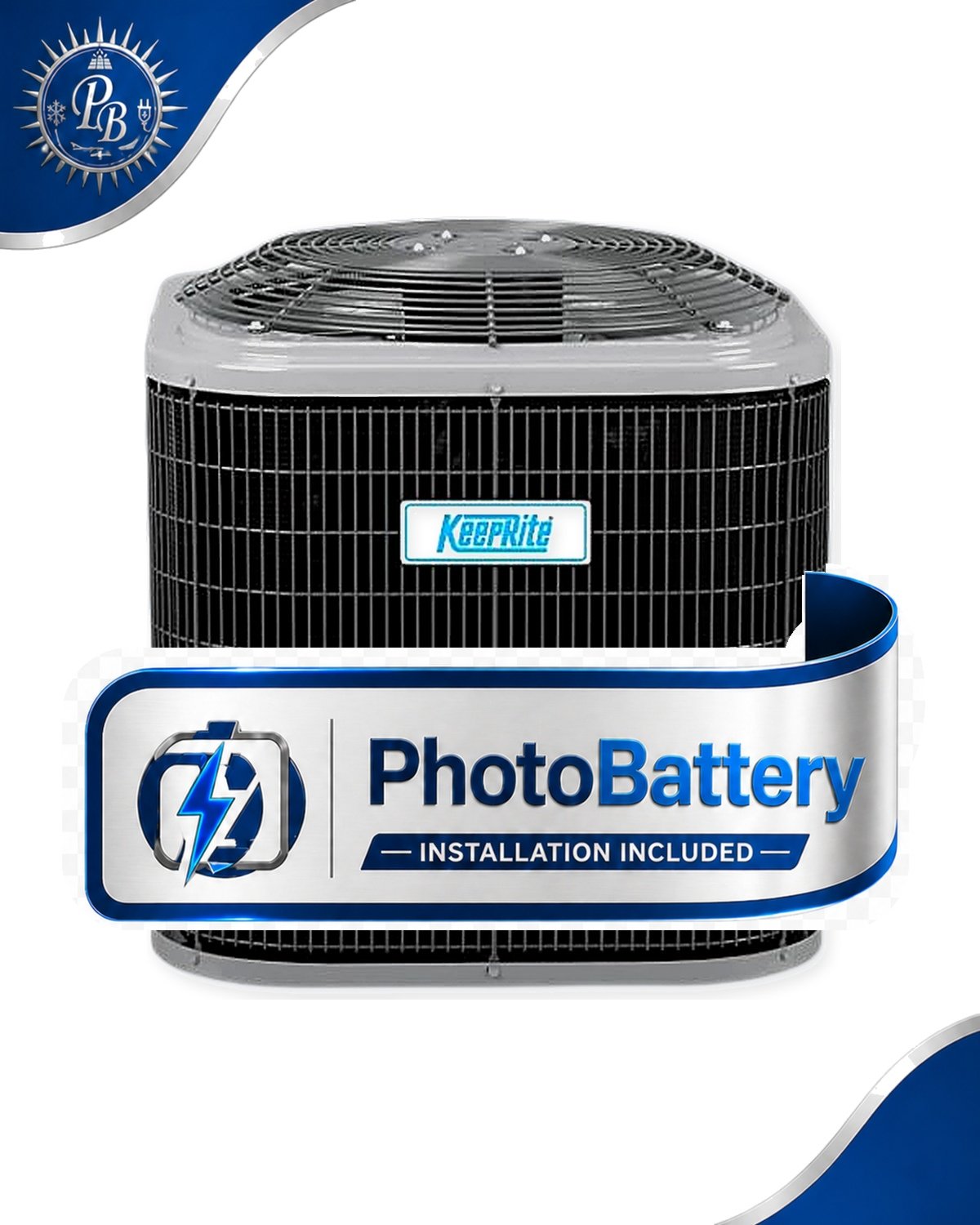 KeepRite Performance N4A360GSC 5 Tons 60000 btu/hr 13 SEER Single Stage Central Air Conditioner, 575 VAC 3 Phase, 7.6A