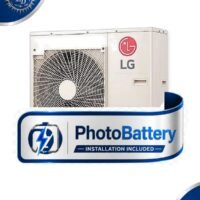 LG Electronics LAU150HYV3 DualCool Prestige 1.25 Tons 15000 btu/hr 24 SEER Single Phase R-410A Outdoor Inverter Heat Pump SKU LGELAU150HYV3