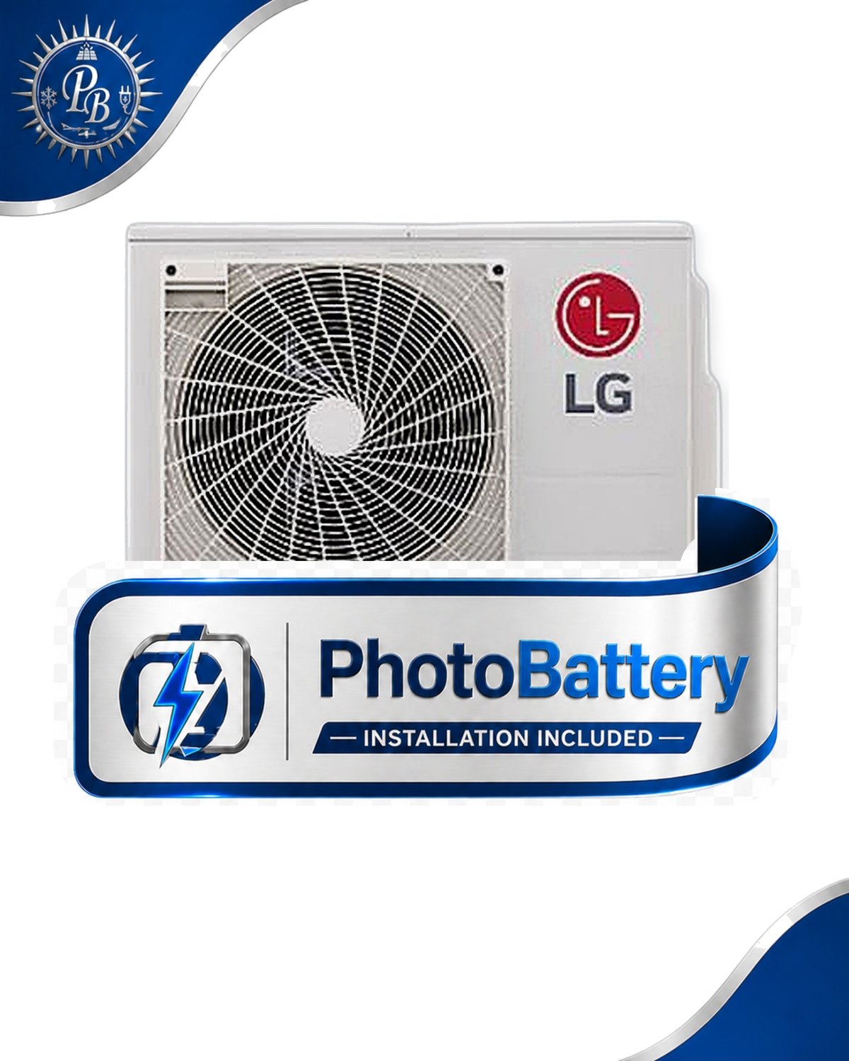 LG Electronics LMU303HV 2.5 Tons 30000 btu/hr Multi F Inverter Outdoor Heat Pump