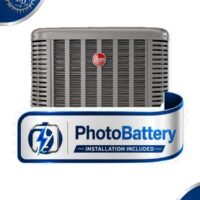 Rheem RA13NZ60AJ1NA Endeavor Line Classic Series 5 Ton 13 SEER R-410A Air Conditioner Condenser SKU RHERA13NZ60AJ1NA