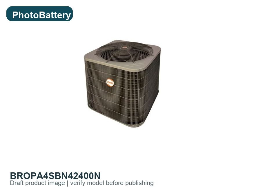 BrocK PA4SBN42400N PA4S Series 24k btu/hr 2 Tons 14 SEER R-410A Single Stage Air Conditioner Condenser