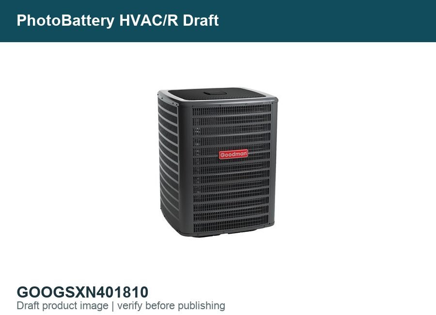 Goodman GSXN401810 GSXN4 Series 1.5 Tons 18000 btu/hr 14.3 SEER2 Single Stage Split A