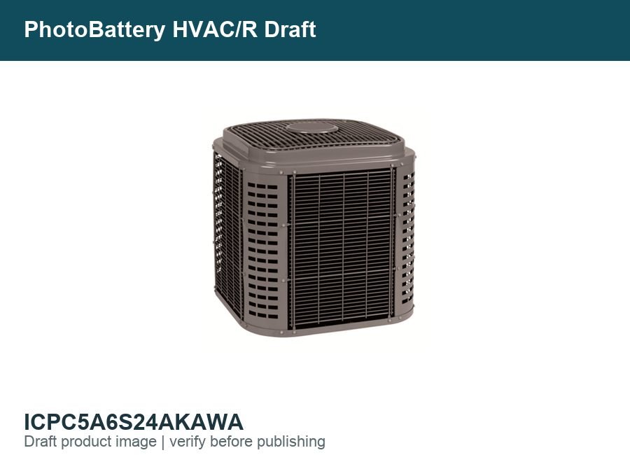 International Comfort Products C5A6S24AKAWA C5A6S Series 24000k btu/hr 2 Tons 16 SEER Standard R-454B Single Stage Air Conditioner Condenser