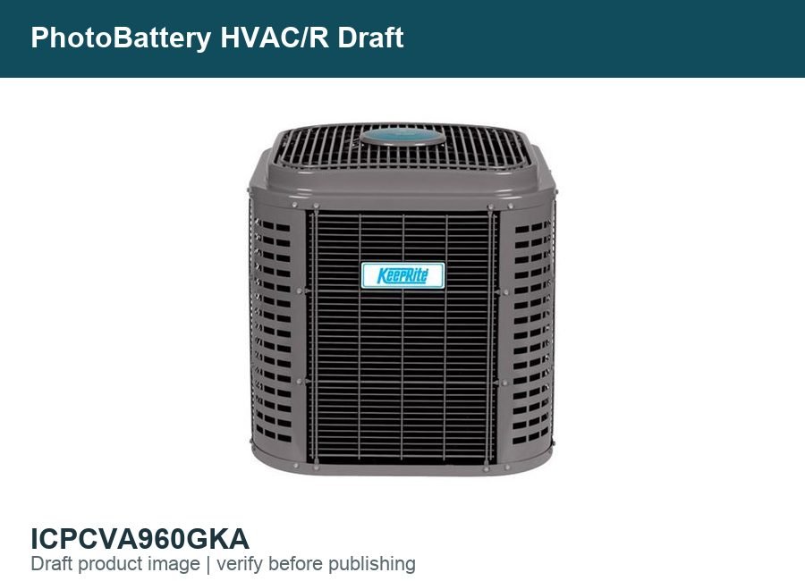 KeepRite CVA960GKA CVA9 ProComfort Deluxe 19 Air Conditioner with SmartSense 5 Tons 1