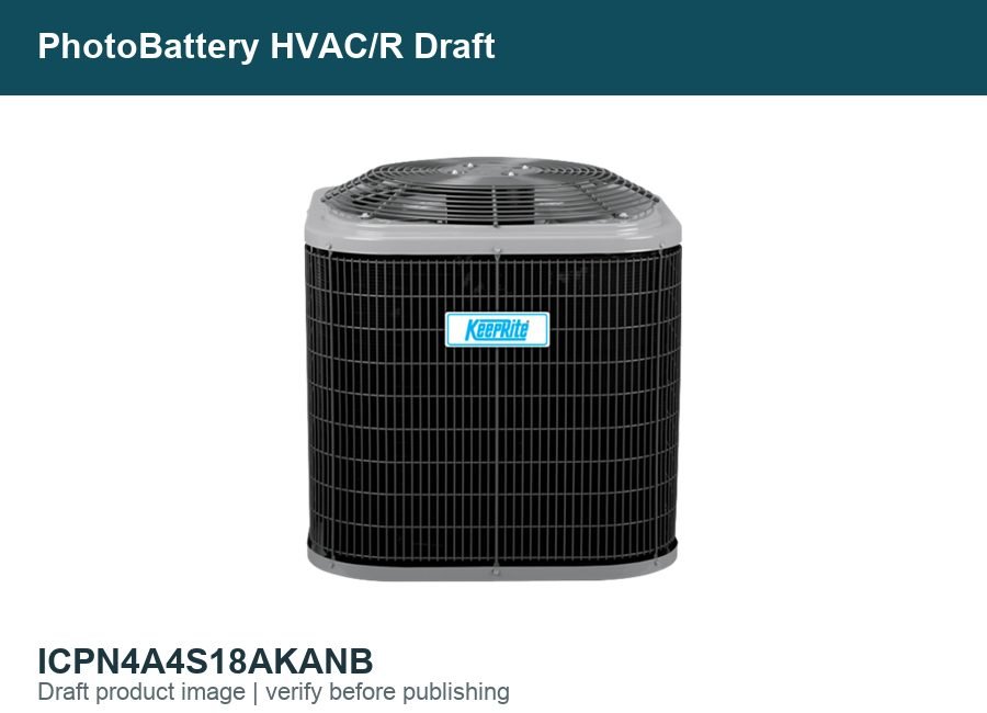 International Comfort Products N4A4S18AKANB N4A4S Series 18k btu/hr 1.5 Tons 14 SEER