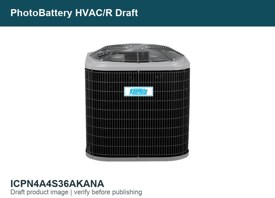 International Comfort Products N4A4S36AKANA N4A4S Series 3 Tons 14 SEER2 Single Stage