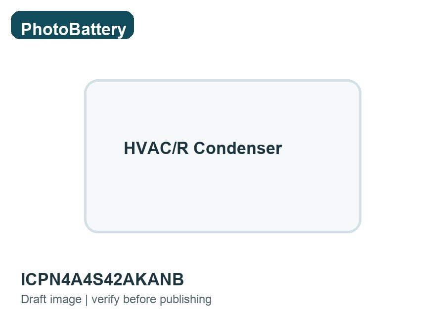 International Comfort Products N4A4S42AKANB N4A4S Series 42k btu/hr 3.5 Tons 14 SEER Standard R-410A Single Stage Air Conditioner Condenser