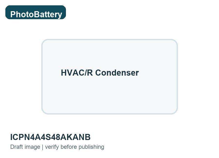 International Comfort Products N4A4S48AKANB N4A4S Series 48k btu/hr 4 Tons 14 SEER Standard R-410A Single Stage Air Conditioner Condenser