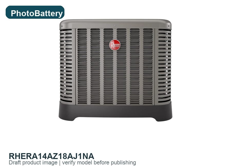 Rheem RA14AZ18AJ1NA Endeavor Line Classic Series 1.5 Ton 13 SEER R-410A Air Conditioner Condenser